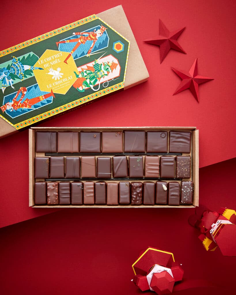 Coffret découverte Noël casse-noisette Le Chocolat Alain Ducasse, © ateliermai98